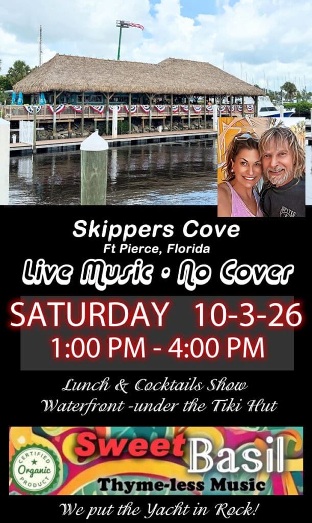 Sweet Basil Skippers Cove Saturday 10-3-26