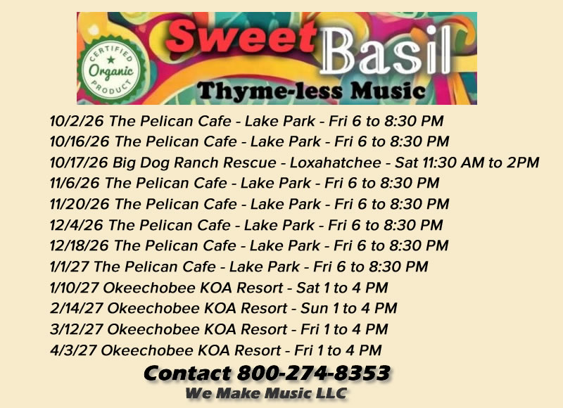 Sweet Basil - We Make Music