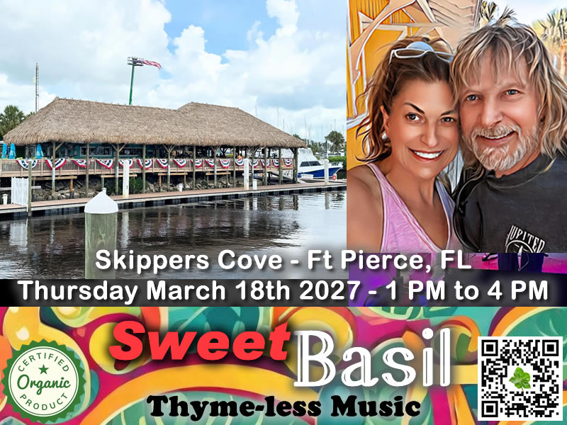 Sweet Basil Skippers Cove Thursday 3-18-27